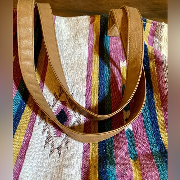 ✨Woven Large Tote/Beach Bag made India✨ - Picture 6 of 13